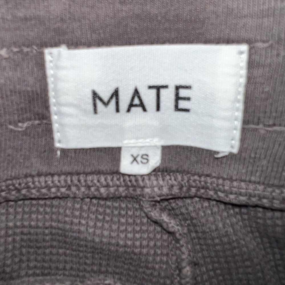 ❗️GUC: MATE The Label Gray Waffle Joggers - XS - Picture 2 of 5